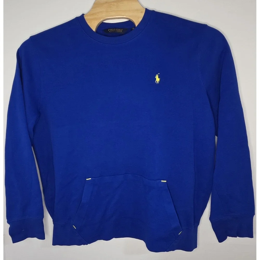 Polo Golf Ralph Lauren Mens Size‎ XL Blue Long Sleeve Pullover